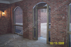 Porches -- Screened Brick Porch